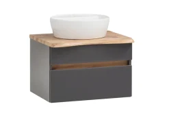 Waschtisch BRÜGGE grau 61cm