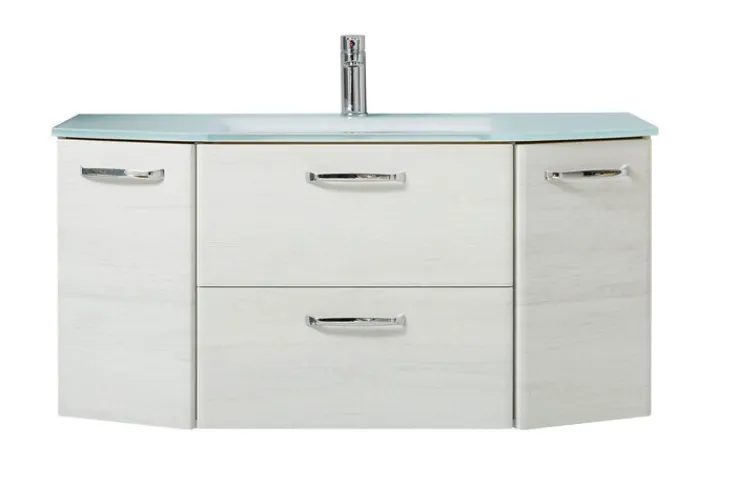 Waschtischunterschrank 110 x 51,5 cm weiß