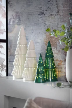 Weihnachtsglanz by casaNOVA LED Tannenbaum30 cm Grün