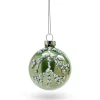 Weihnachtskugel CALM & COSY Glas Ø 6 cm Grün