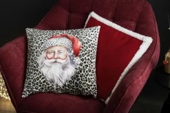 APELT Wendekissen 46x46cm rot-weiß