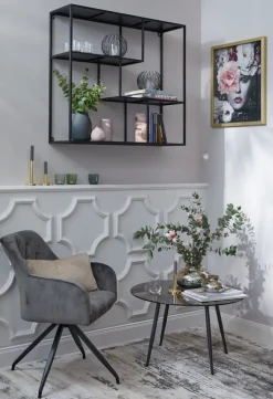 Windlicht CEYLON Urban Safari Metall schwarz