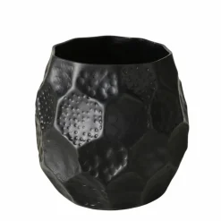 Windlicht TAYO schwarz 12,5cm