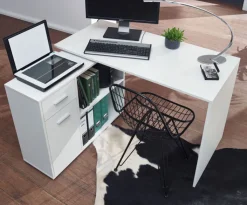 Winkelschreibtisch 120 x 107 cm