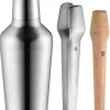 WMF Bar-Set 3-teilig Edelstahl/ Holz