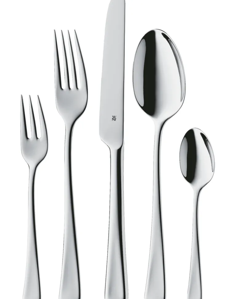 WMF Besteckset DENVER Edelstahl 30-tlg. edlem Cromargan