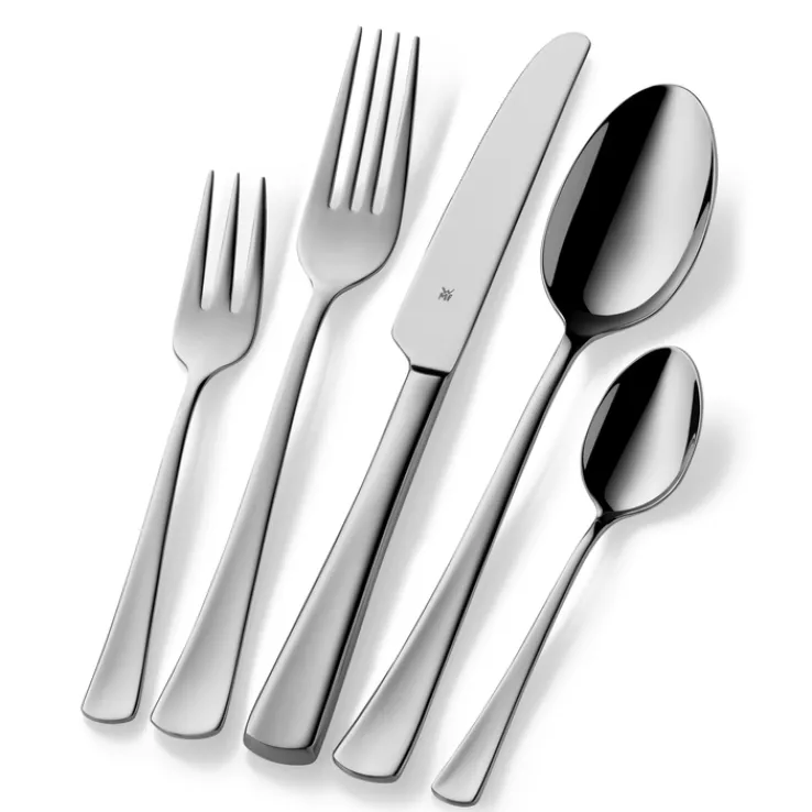 WMF Besteckset DENVER Edelstahl 30-tlg. edlem Cromargan