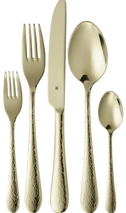 WMF Besteck-Set 30-teilig SITELLO Gold Edition Edelstahl