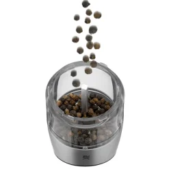 WMF elektrische Salz-/ Pfeffermühle silberfarbig