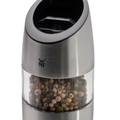 WMF elektrische Salz-/ Pfeffermühle silberfarbig