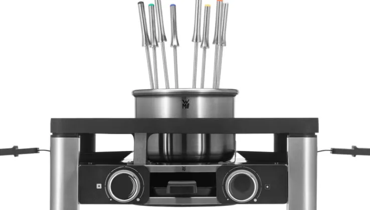 WMF Fondue Raclette Kombi Set LUMERO für 8 Personen 9-teilig