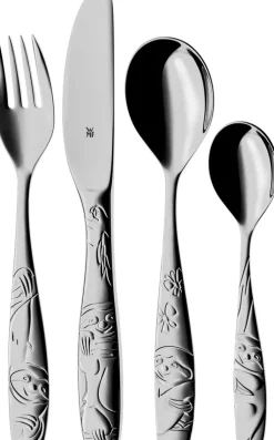 WMF Kinderbesteckset FAULTIER 4-teilig Edelstahl