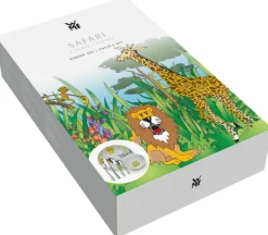 WMF Kindergeschirr-Set SAFARI 6-teilig Edelstahl/Porzellan