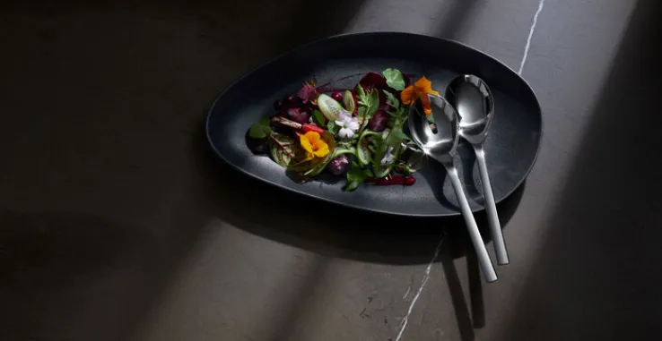 WMF Salatbesteck NUOVA NEU 2-teilig 25 cm silberfarbig