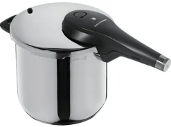 WMF Schnellkochtopf PERFECT PREMIUM 6500 ml Edelstahl silberfarbig