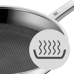 WMF Stielpfanne PROFI RESIST 28 cm Edelstahl silberfarbig