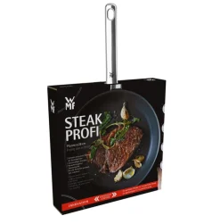 WMF Stielpfanne STEAK PROFI 28 cm Edelstahl schwarz