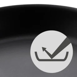 WMF Stielpfanne STEAK PROFI 28 cm Edelstahl schwarz