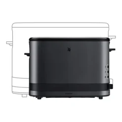WMF Toaster KIMI DEEP 1-Scheiben-Toaster Deep Black