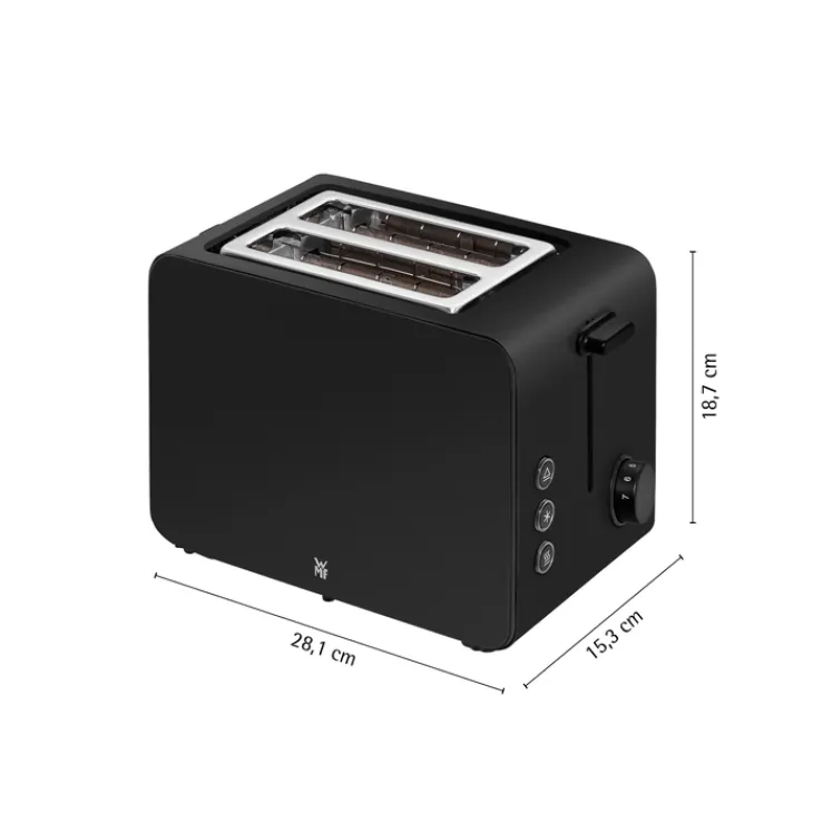 WMF Toaster STELIO BLACK Metall Schwarz