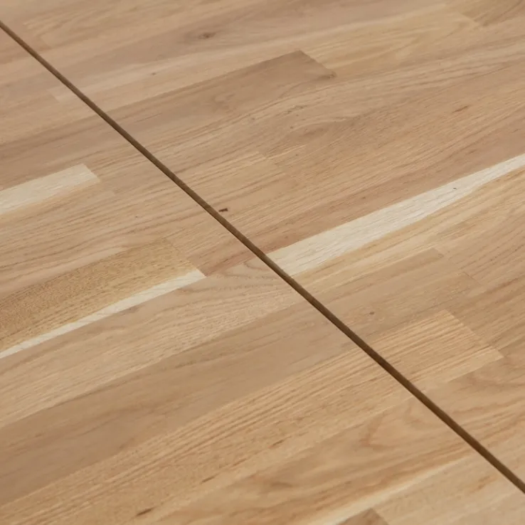 XL-Tisch COMBI-TABLO 240 x 100 cm Eiche massiv Spinn-Gestell