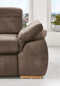 YoungLife by systempolster YoungLife Ecksofa CAPRI IV SF-L nougatbraun