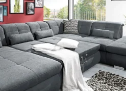 YoungLife by systempolster YoungLife Wohnlandschaft RAGUSA II-SF anthrazit