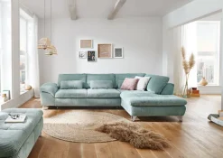 YoungLife by systempolster YoungLife Wohnlandschaft CHATELET aqua