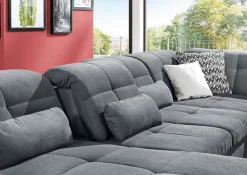 YoungLife by systempolster YoungLife Wohnlandschaft RAGUSA III-SF anthrazit