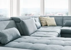 YoungLife by systempolster YoungLife Wohnlandschaft IMOLA steelgrau