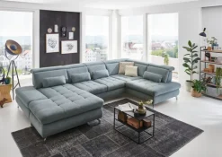 YoungLife by systempolster YoungLife Wohnlandschaft IMOLA steelgrau