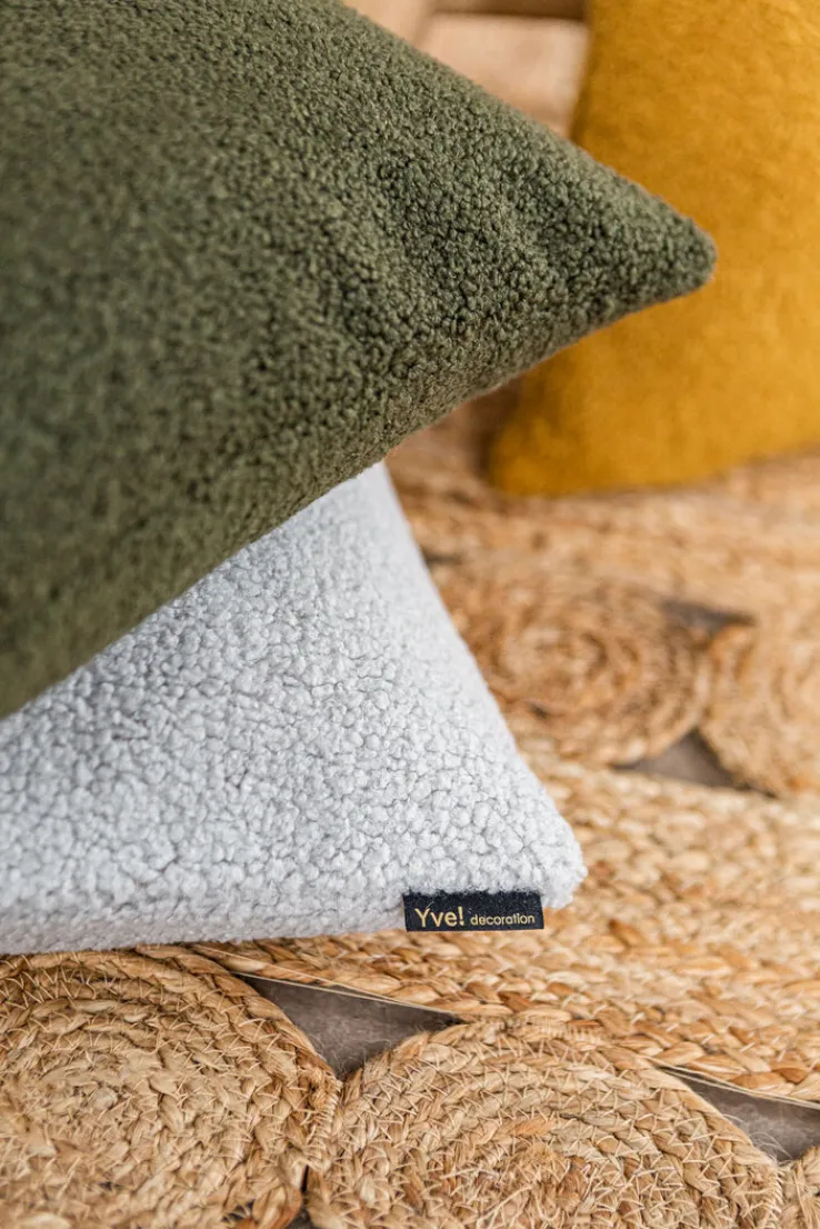 Yve! Decoration Kissenhülle ETHNO STYLE 50 x 50 cm avocado/grün