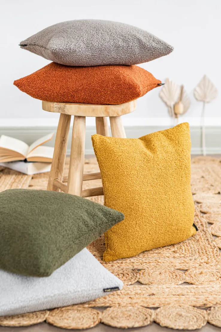 Yve! Decoration Kissenhülle ETHNO STYLE 50 x 50 cm avocado/grün