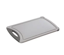 ZASSENHAUS Schneidebrett 32 x 20 cm Kunststoff grau