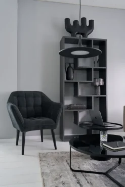 zuiver Couchtisch PIERRE 60 x 45 cm schwarz