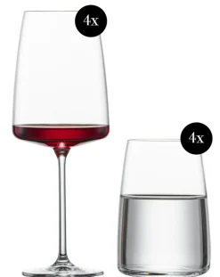 ZWIESEL GLAS Gläser-Set VIVID SENSES 8-teilig transparent