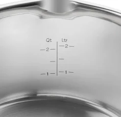 ZWILLING Kochtopfset SIMPLIFY 5-teilig schwarz Metall