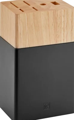 ZWILLING Messerblock NOWS 7-teilig schwarz/ braun